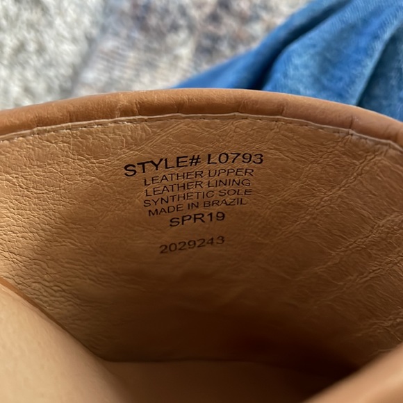 Madewell Harper Mule in Woven Leather, Style #L0793, sz 8.5 - Picture 9 of 11